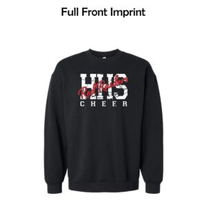 Huntley HS Cheer Fleece Crewneck Sweatshirt