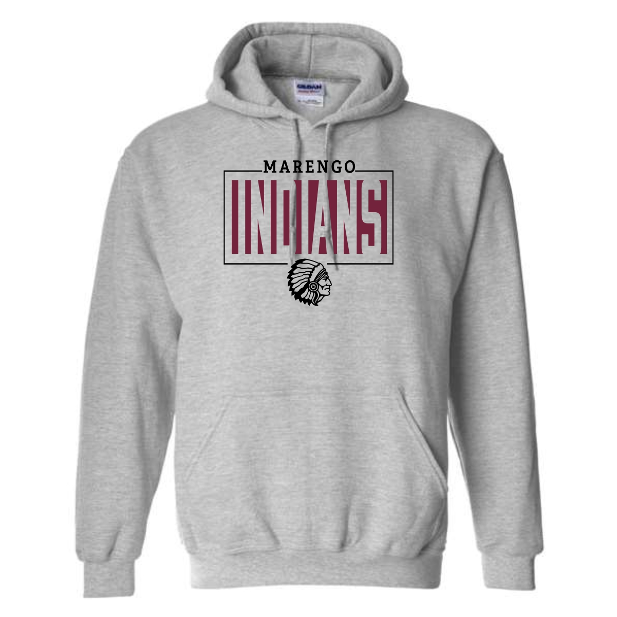 Marengo 01 Spiritwear Hooded Sweatshirt