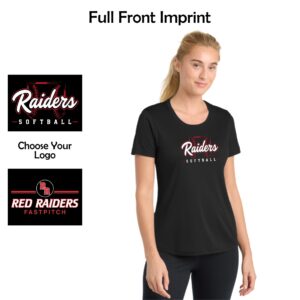 Red Raiders Fastpitch Softball Ladies Performance Tee