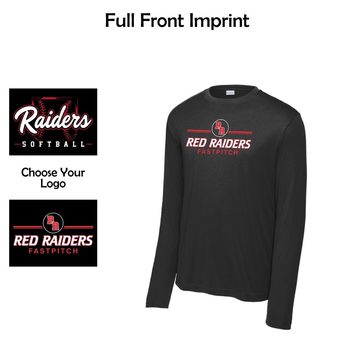 Red Raiders Fastpitch Softball Adult & Youth Performance Tee