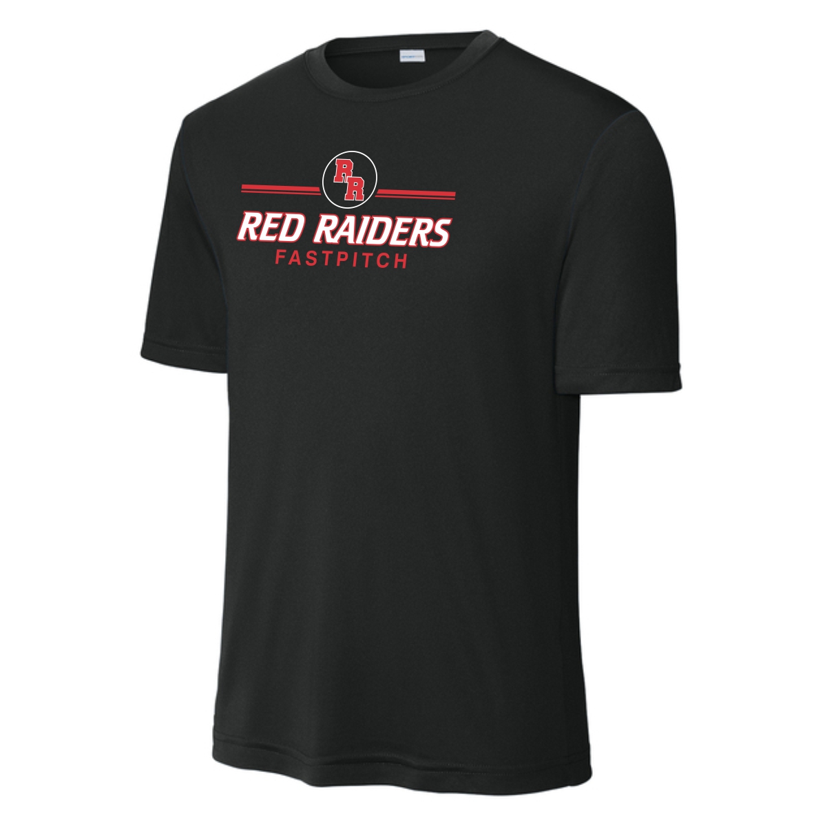 Red Raiders Fastpitch Softball Adult & Youth Performance Tee - Image 3