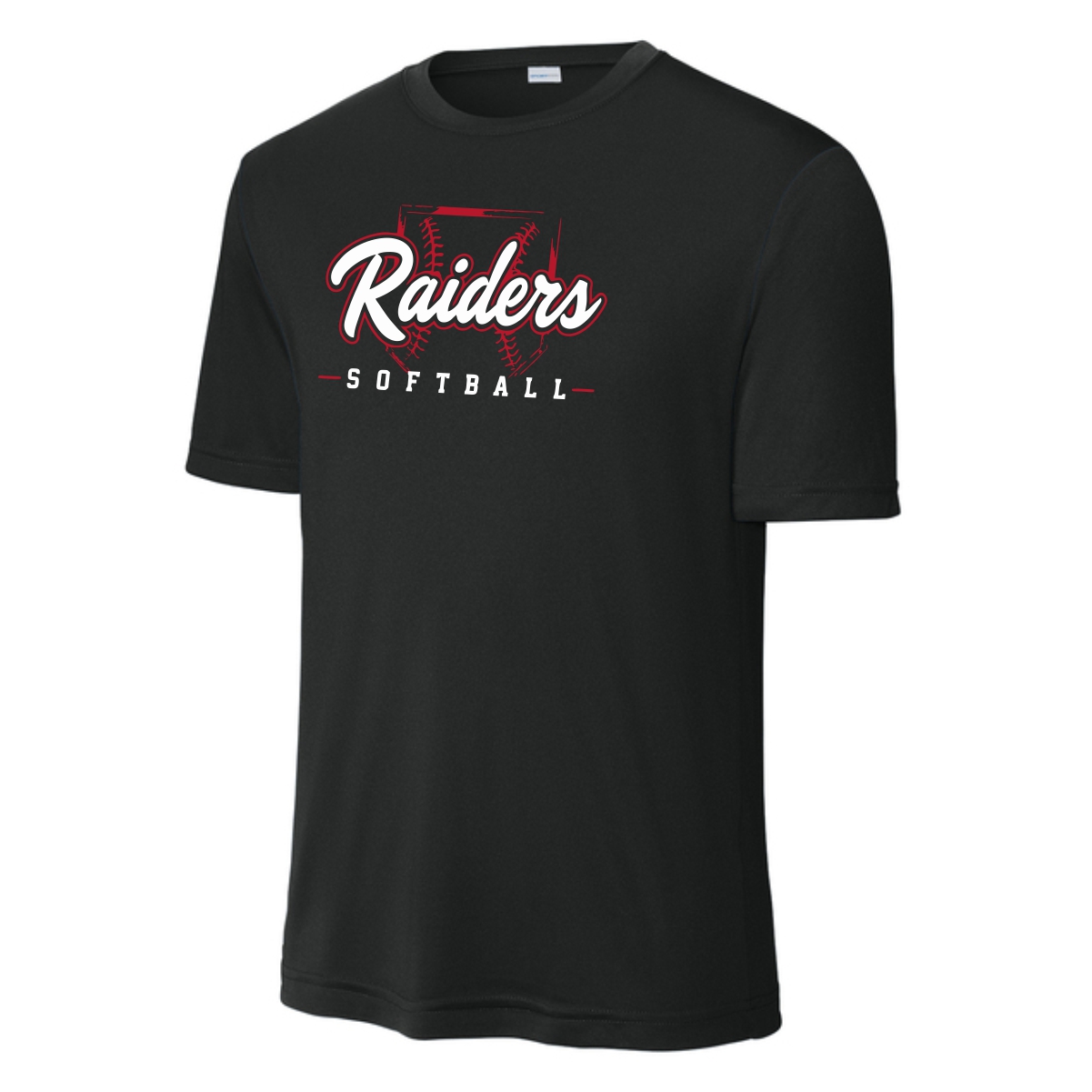 Red Raiders Fastpitch Softball Adult & Youth Performance Tee - Image 2