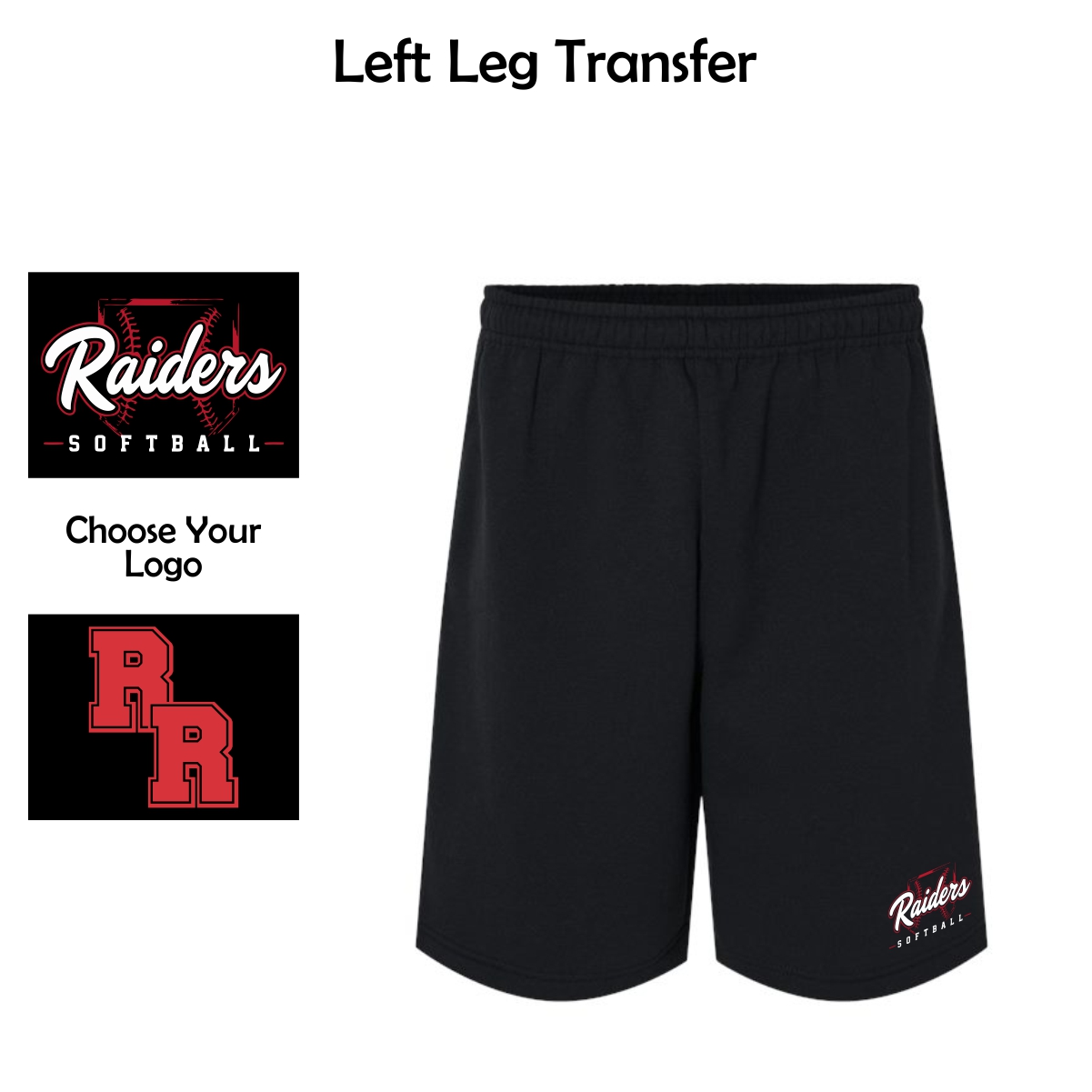 Red Raiders Fastpitch Softball Adult Fleece Shorts