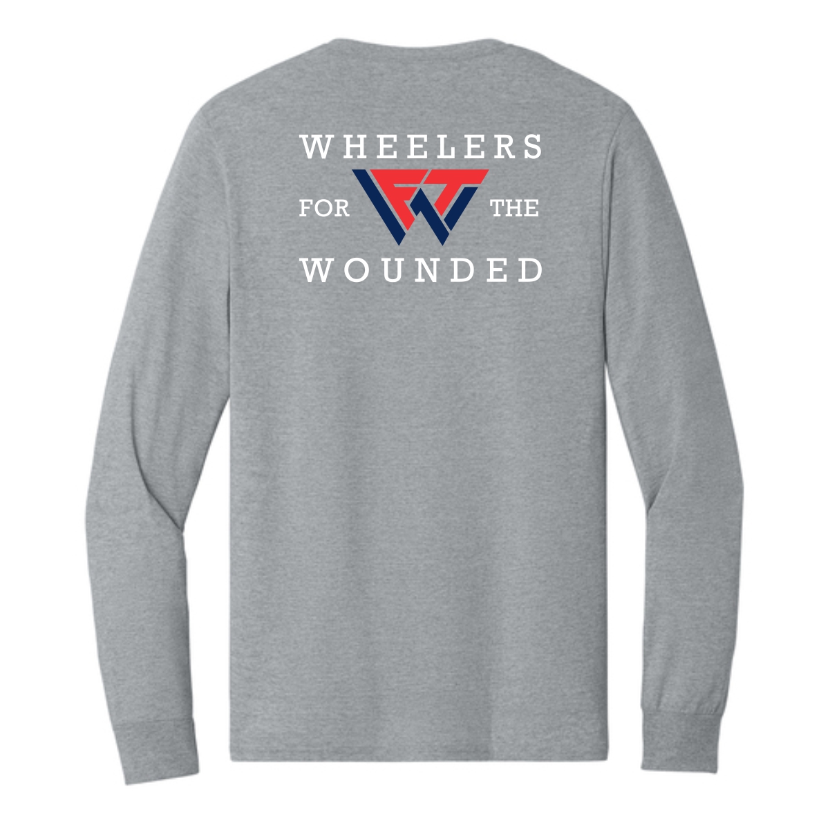 Wheelers for the Wounded Long Sleeve T-Shirt - Image 3