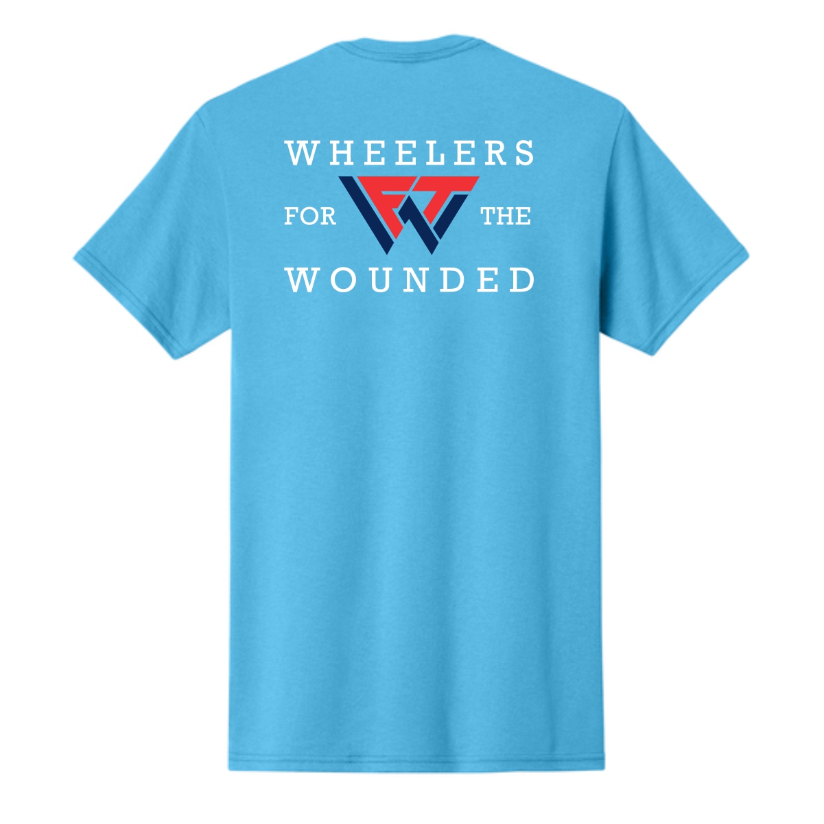 Wheelers for the Wounded 50/50 T-Shirt - Image 3