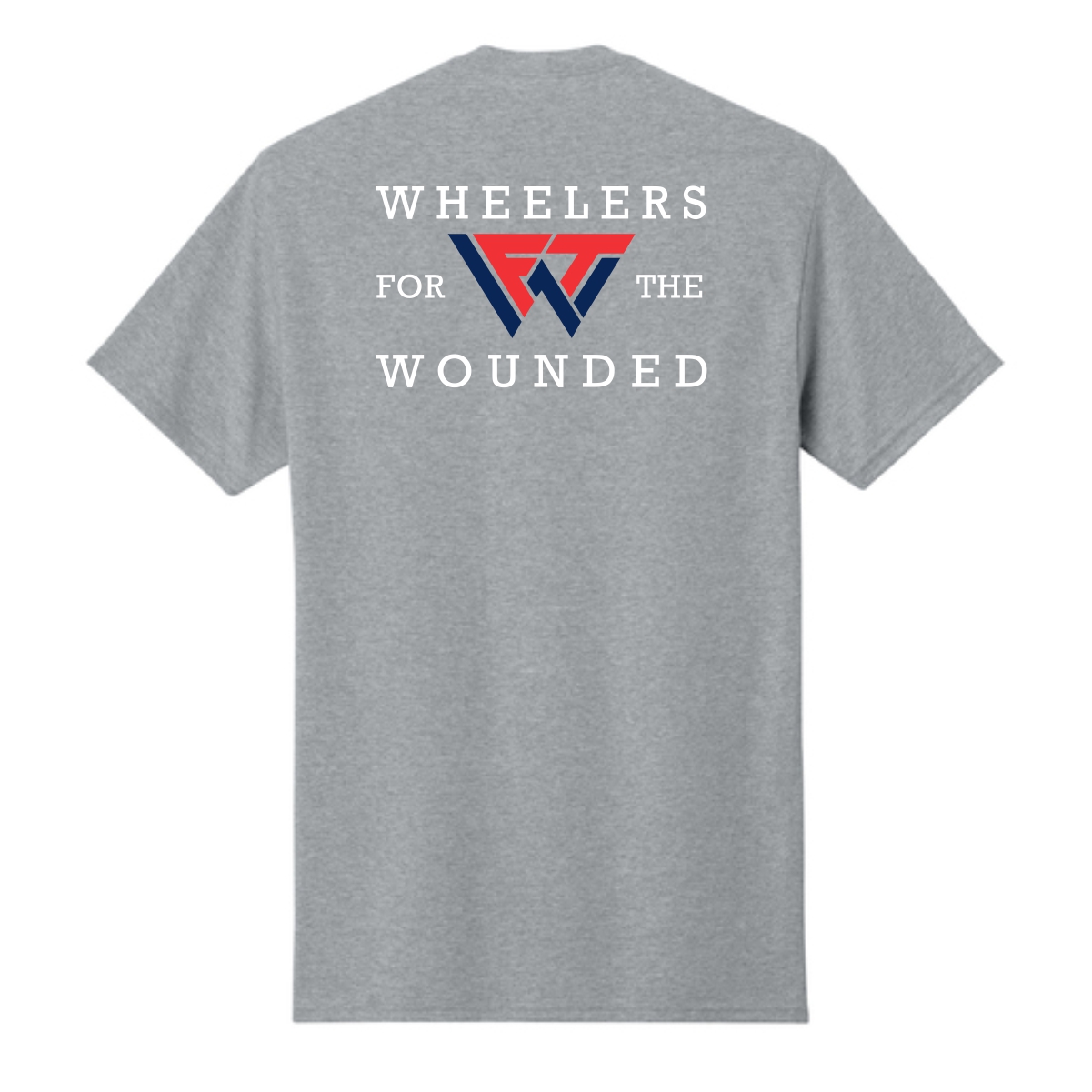 Wheelers for the Wounded 50/50 T-Shirt - Image 5