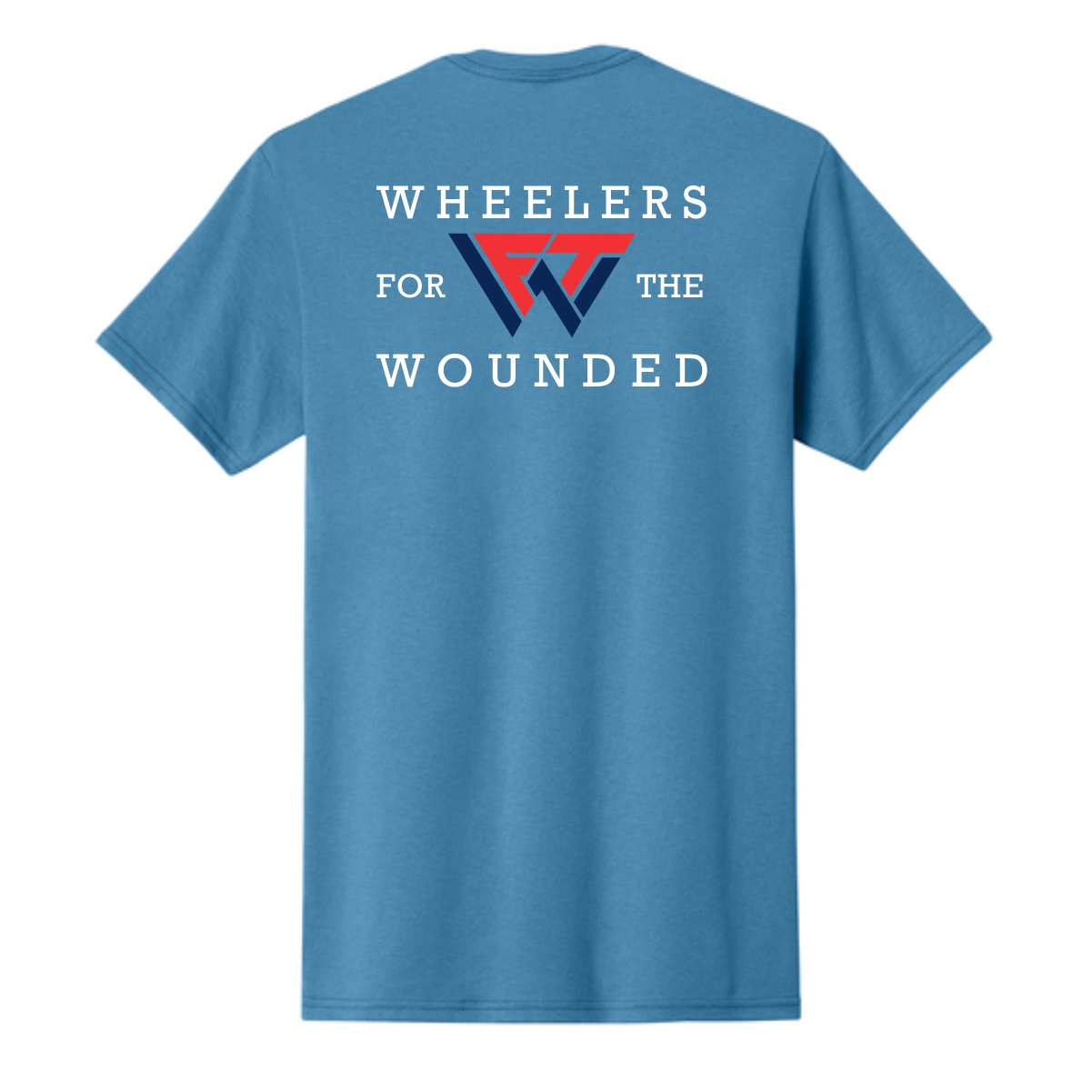 Wheelers for the Wounded 50/50 T-Shirt - Image 7