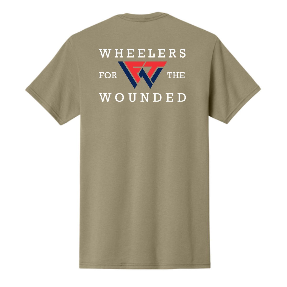 Wheelers for the Wounded 50/50 T-Shirt - Image 9