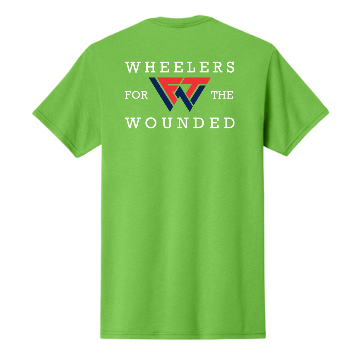 Wheelers for the Wounded 50/50 T-Shirt - Image 11