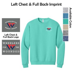 Wheelers for the Wounded Crewneck Sweatshirt