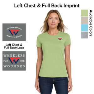 Wheelers for the Wounded Ladies Softstyle T-Shirt