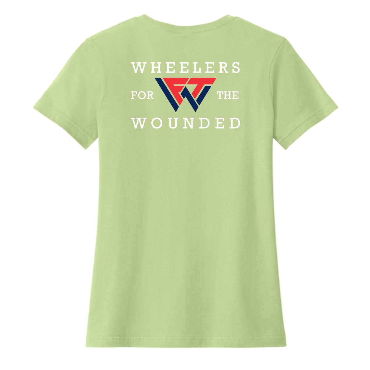 Wheelers for the Wounded Ladies Softstyle T-Shirt - Image 3