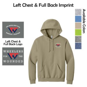 Wheelers for the Wounded Hooded Sweatshirt