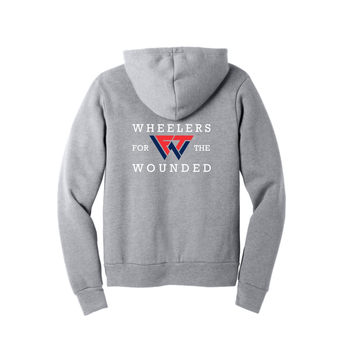 Wheelers for the Wounded Sponge Fleece Pullover Hoodie - Image 3