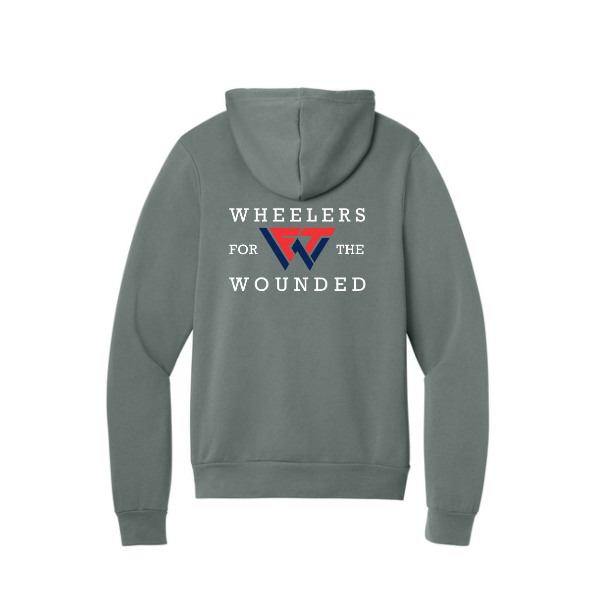 Wheelers for the Wounded Sponge Fleece Pullover Hoodie - Image 5