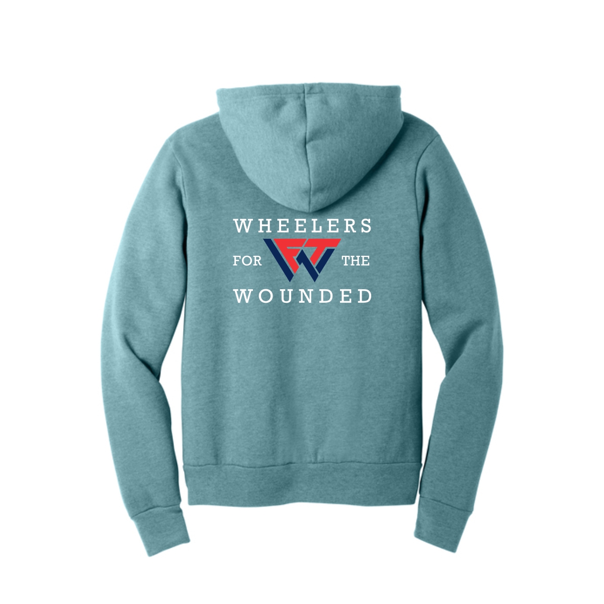 Wheelers for the Wounded Sponge Fleece Pullover Hoodie - Image 7
