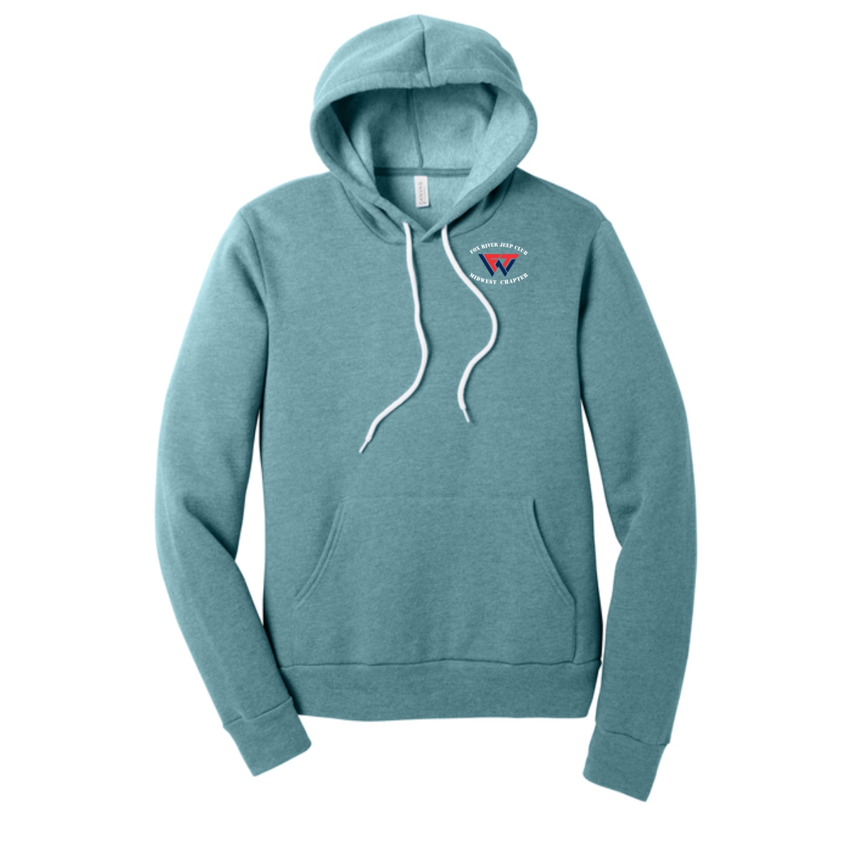 Wheelers for the Wounded Sponge Fleece Pullover Hoodie - Image 6