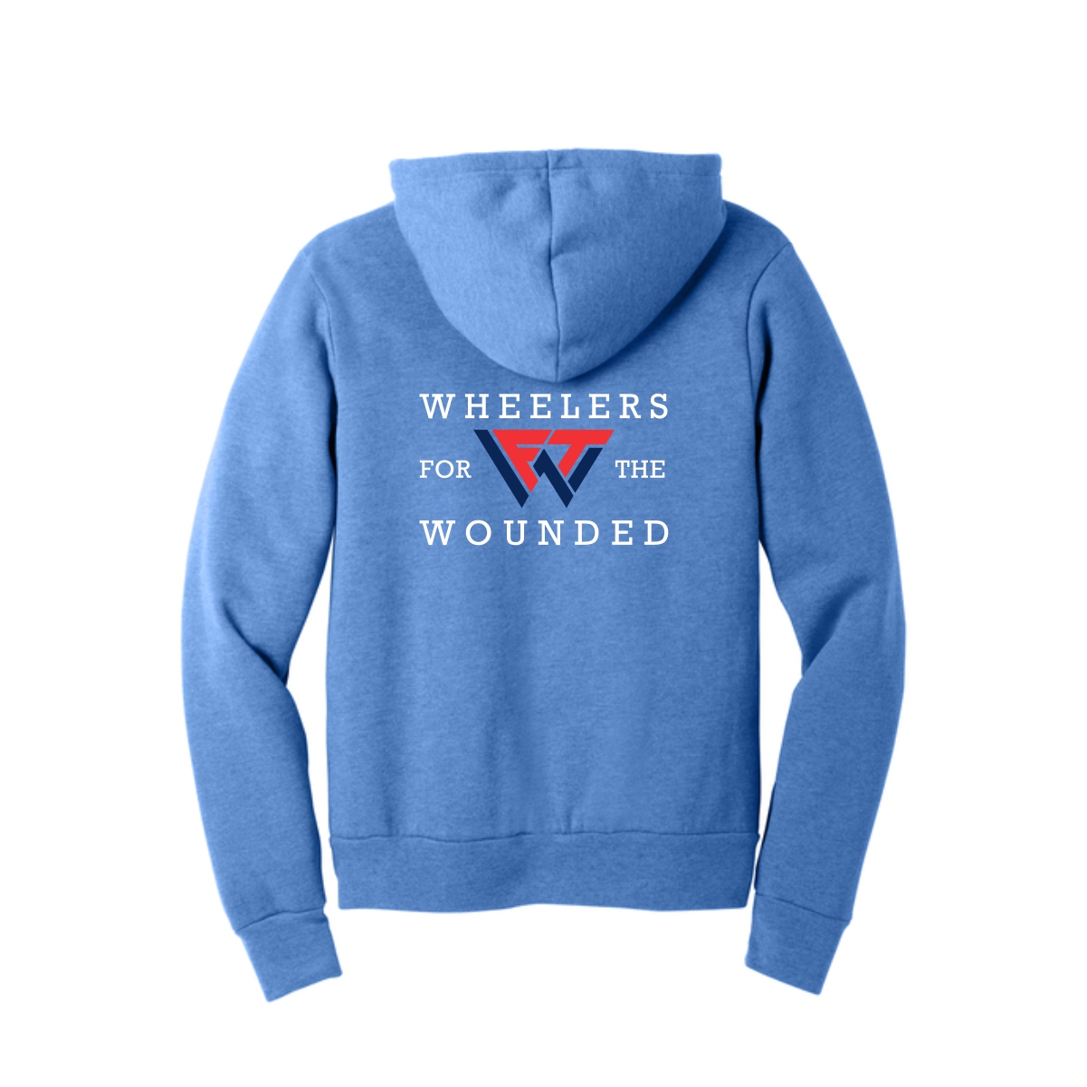 Wheelers for the Wounded Sponge Fleece Pullover Hoodie - Image 9