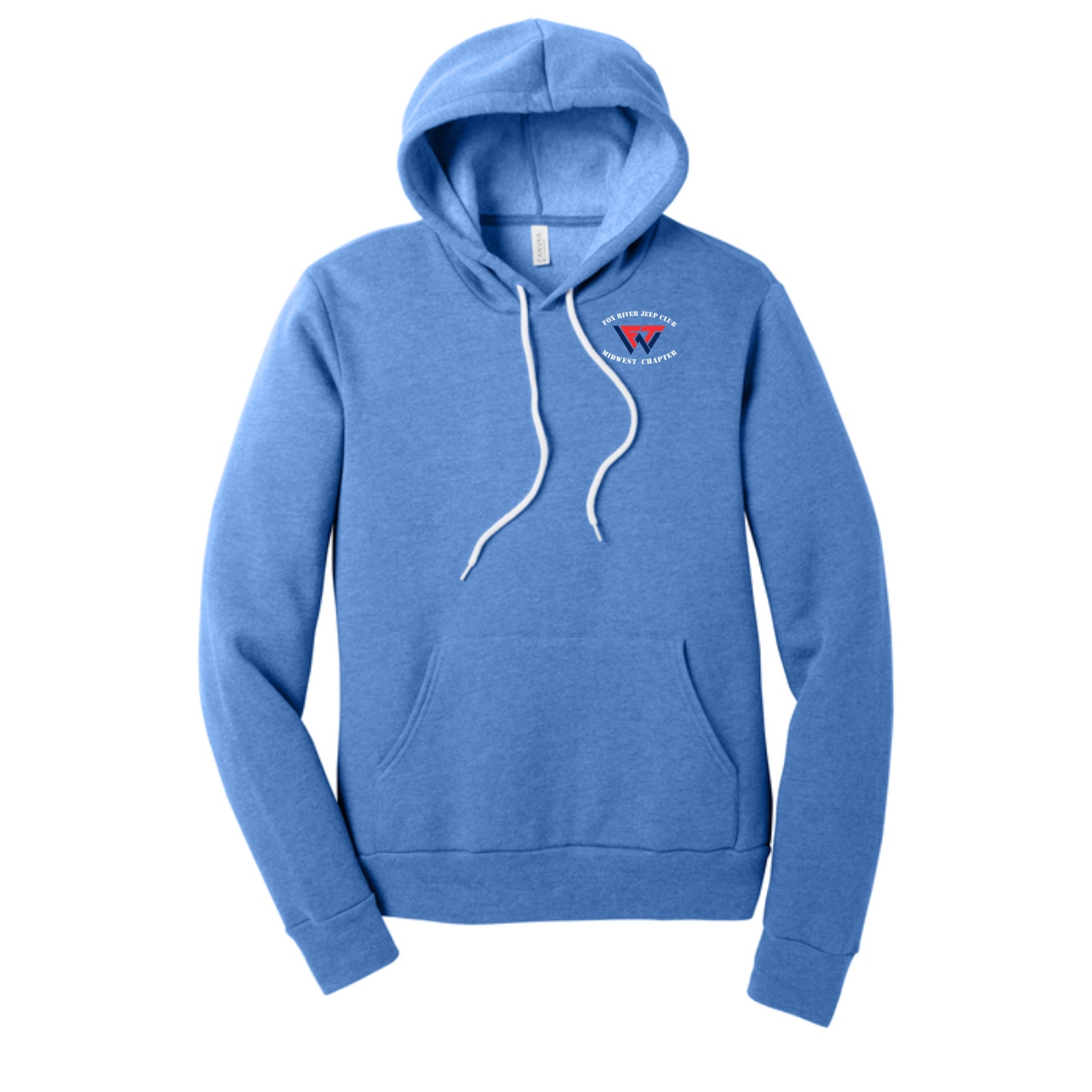 Wheelers for the Wounded Sponge Fleece Pullover Hoodie - Image 8