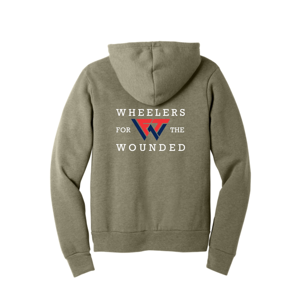 Wheelers for the Wounded Sponge Fleece Pullover Hoodie - Image 11