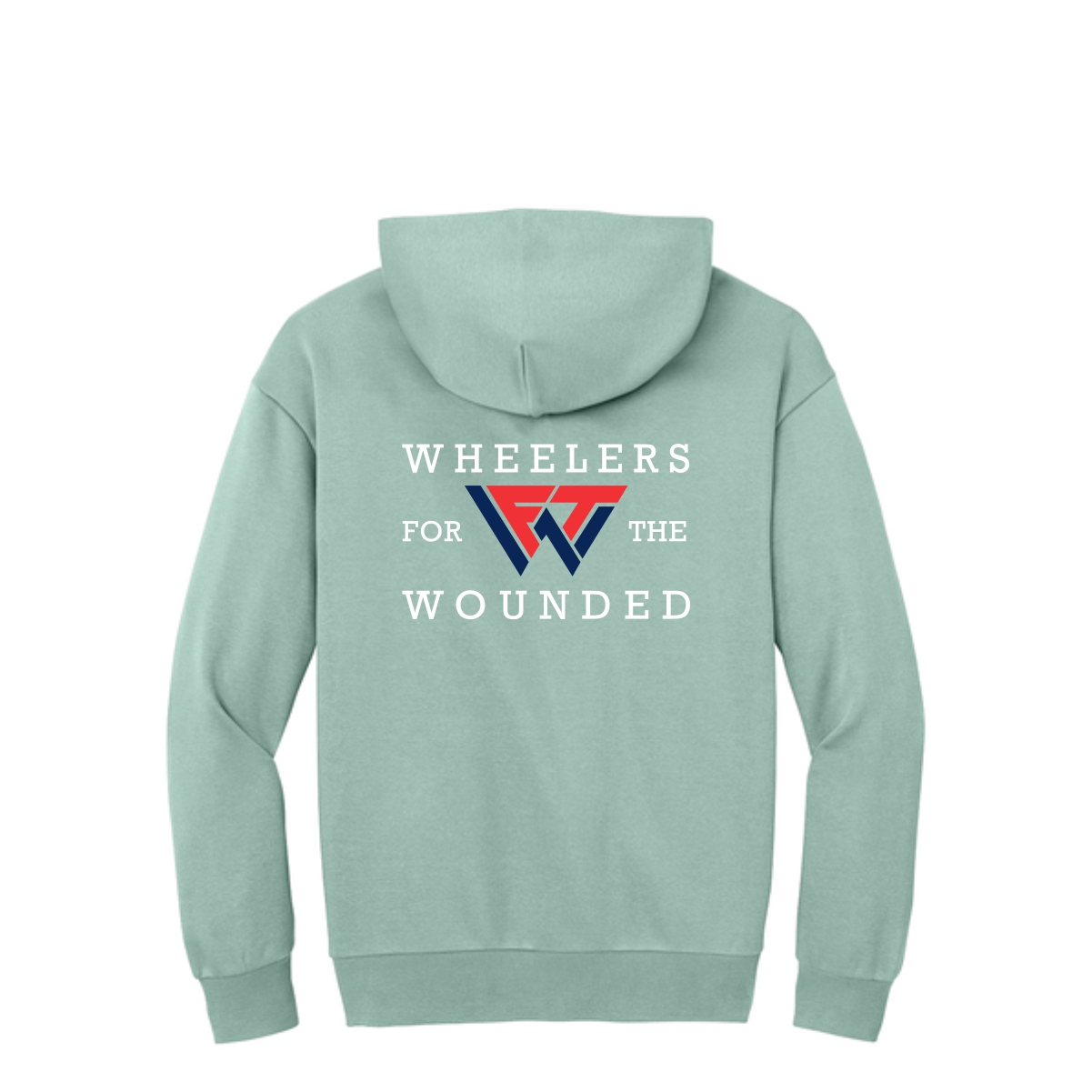 Wheelers for the Wounded Heavyweight Hoodie (Oversized fit) - Image 3