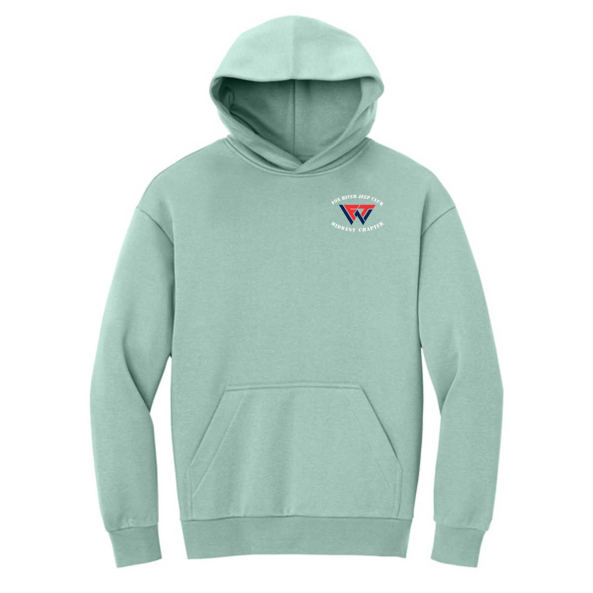 Wheelers for the Wounded Heavyweight Hoodie (Oversized fit) - Image 2