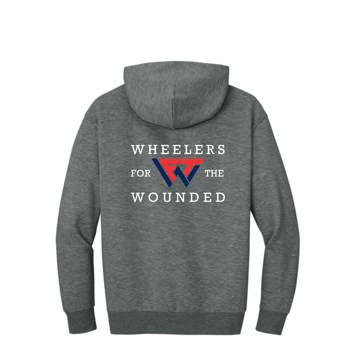 Wheelers for the Wounded Heavyweight Hoodie (Oversized fit) - Image 5