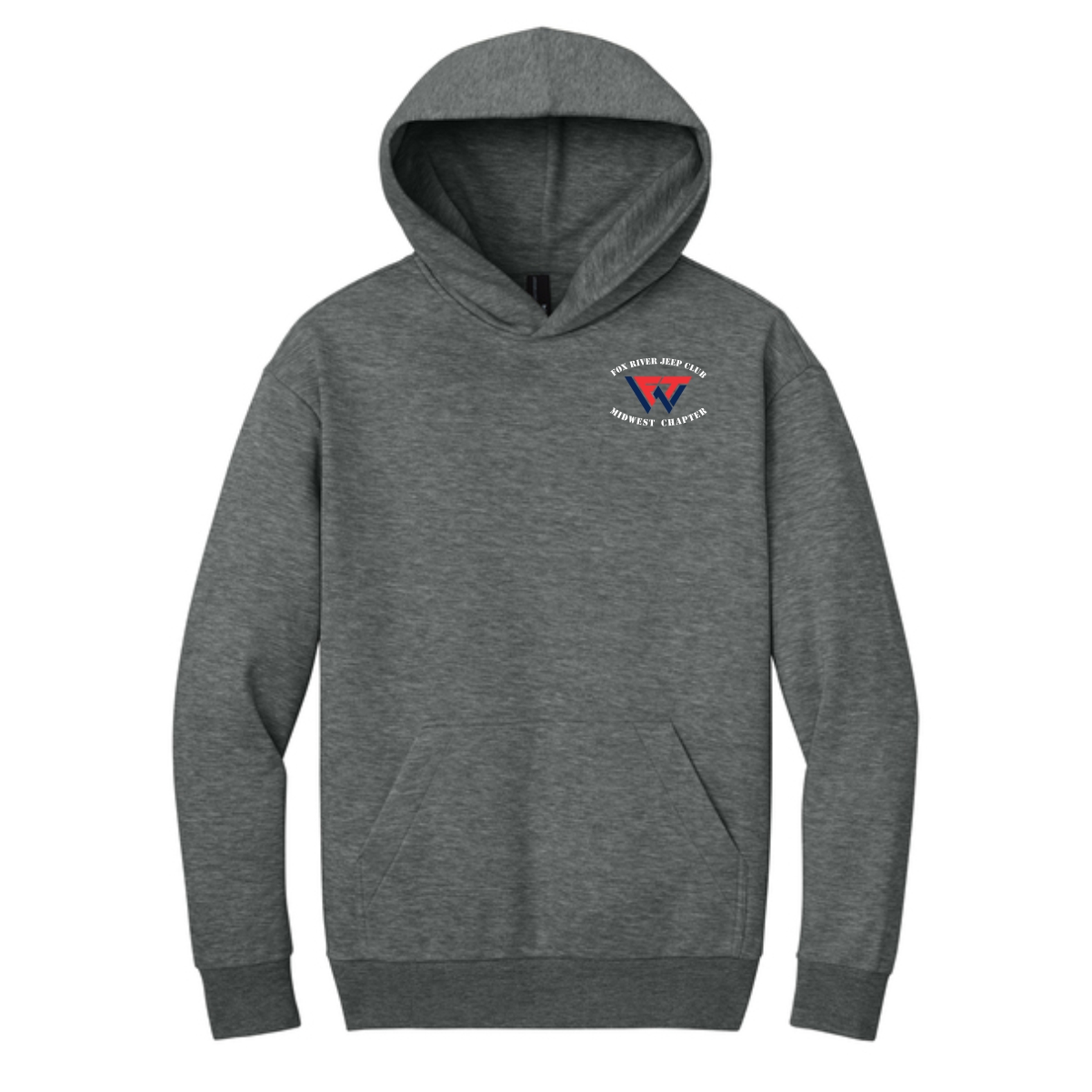 Wheelers for the Wounded Heavyweight Hoodie (Oversized fit) - Image 4