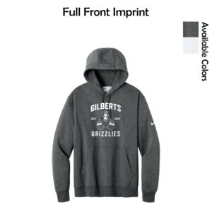 Gilberts Elementary School Adult Nike Hoodie with Logo 1