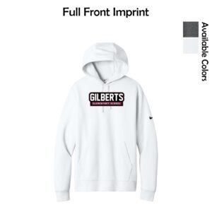 Gilberts Elementary School Adult Nike Hoodie with Logo 2