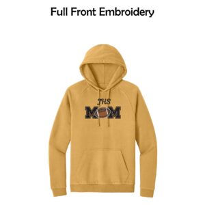 Jacobs High School Football Mom Vintage Raglan Hoodie