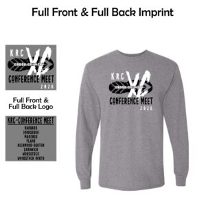 KRC Cross Country Conference Meet Long Sleeve T-Shirt
