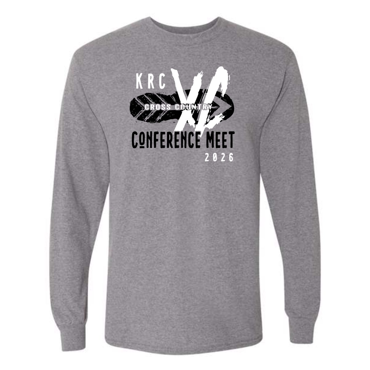KRC Cross Country Conference Meet Long Sleeve T-Shirt - Image 2