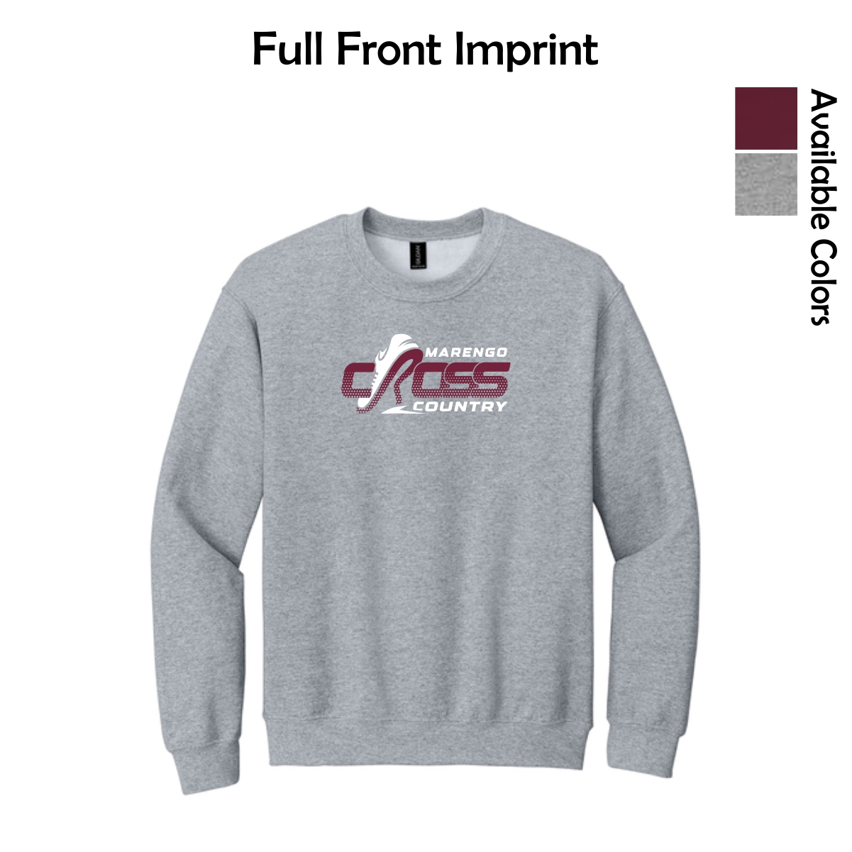 MCHS Cross Country Crewneck Sweatshirt