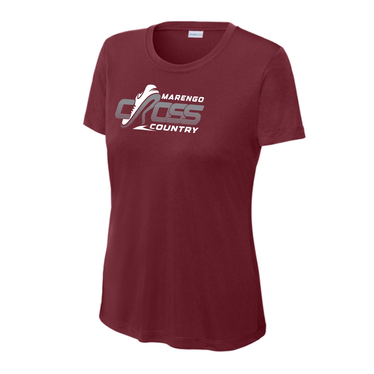 MCHS Cross Country Ladies Performance Tee - Image 2