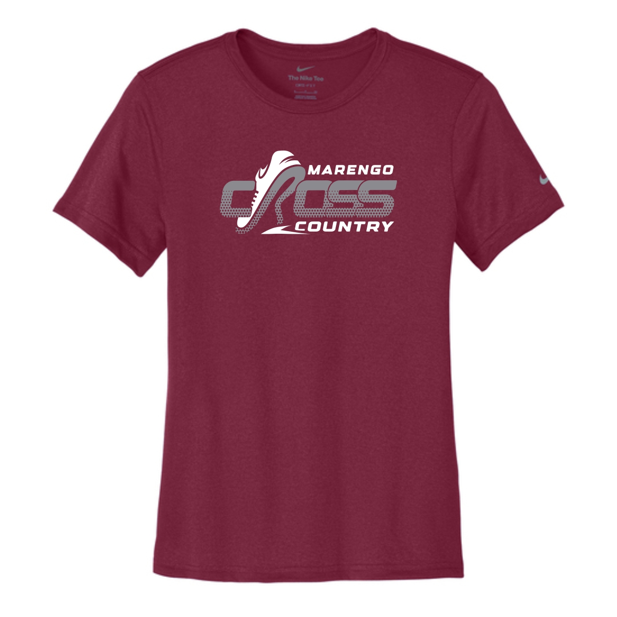 MCHS Cross Country Ladies Nike rLegend Tee - Image 2