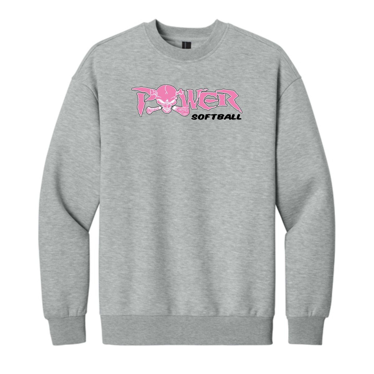 Power Softball District Heavyweight Fleece Crew (Oversized fit) - Image 4
