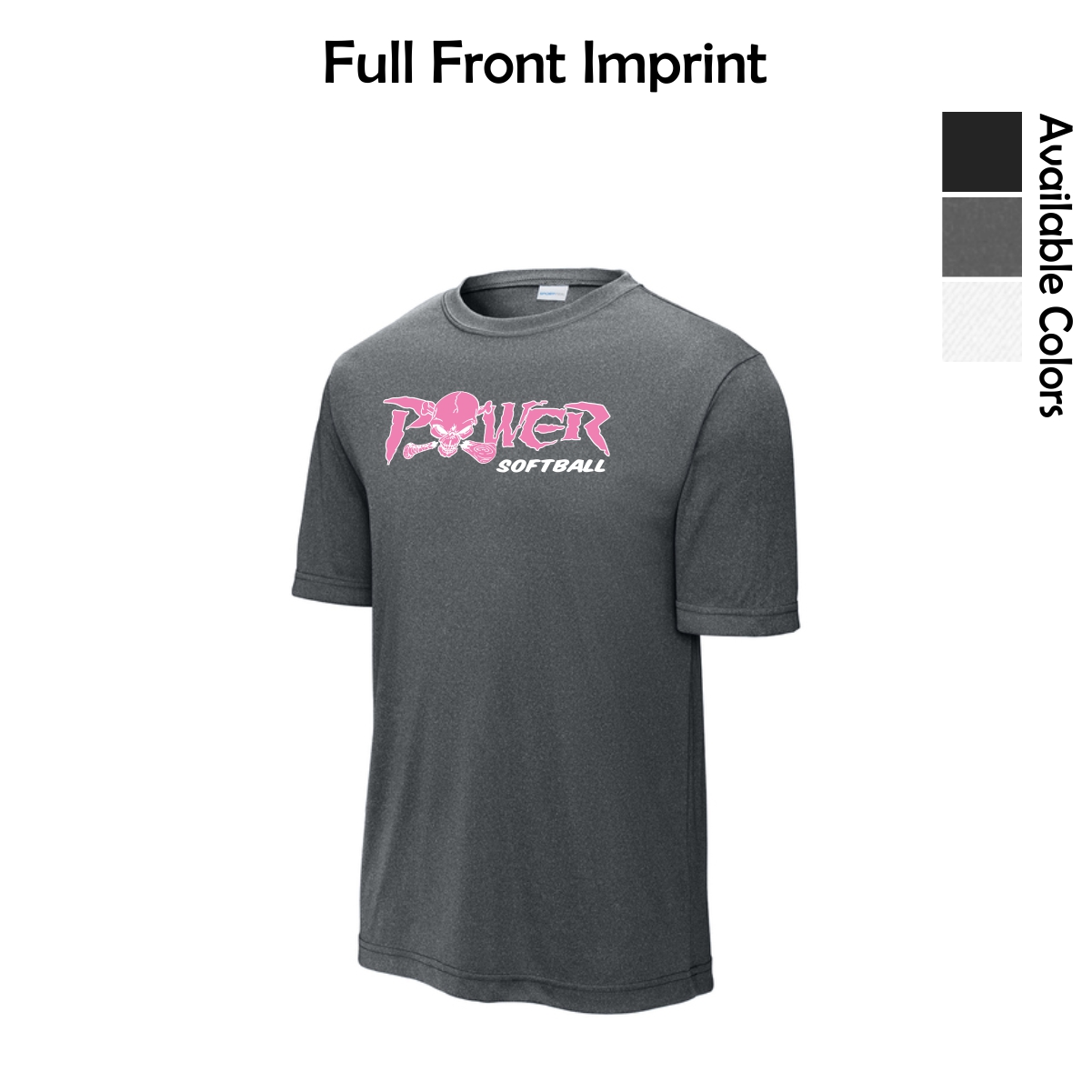 Power Softball Adult & Youth Performance Tee