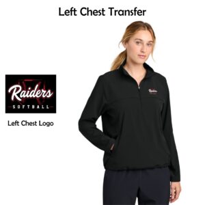 Red Raiders Fastpitch Softball Ladies Repeat 1/2-Zip