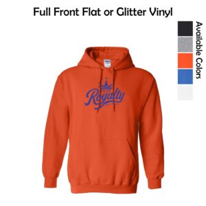 Royalty Gymnastics Hooded Sweatshirt with Logo 1