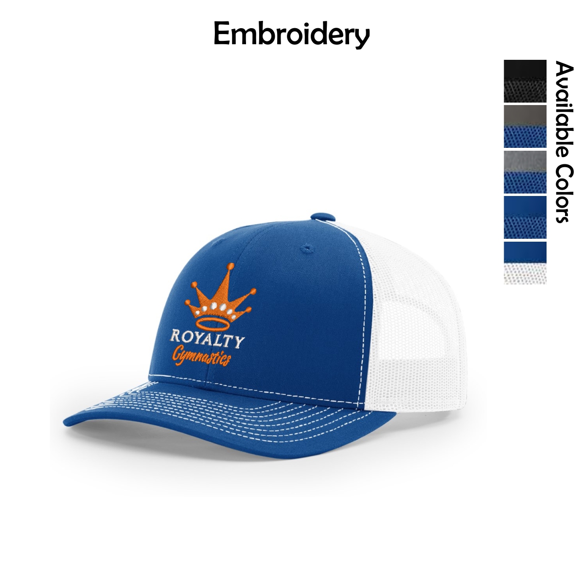 Royalty Gymnastics Snapback Trucker Cap