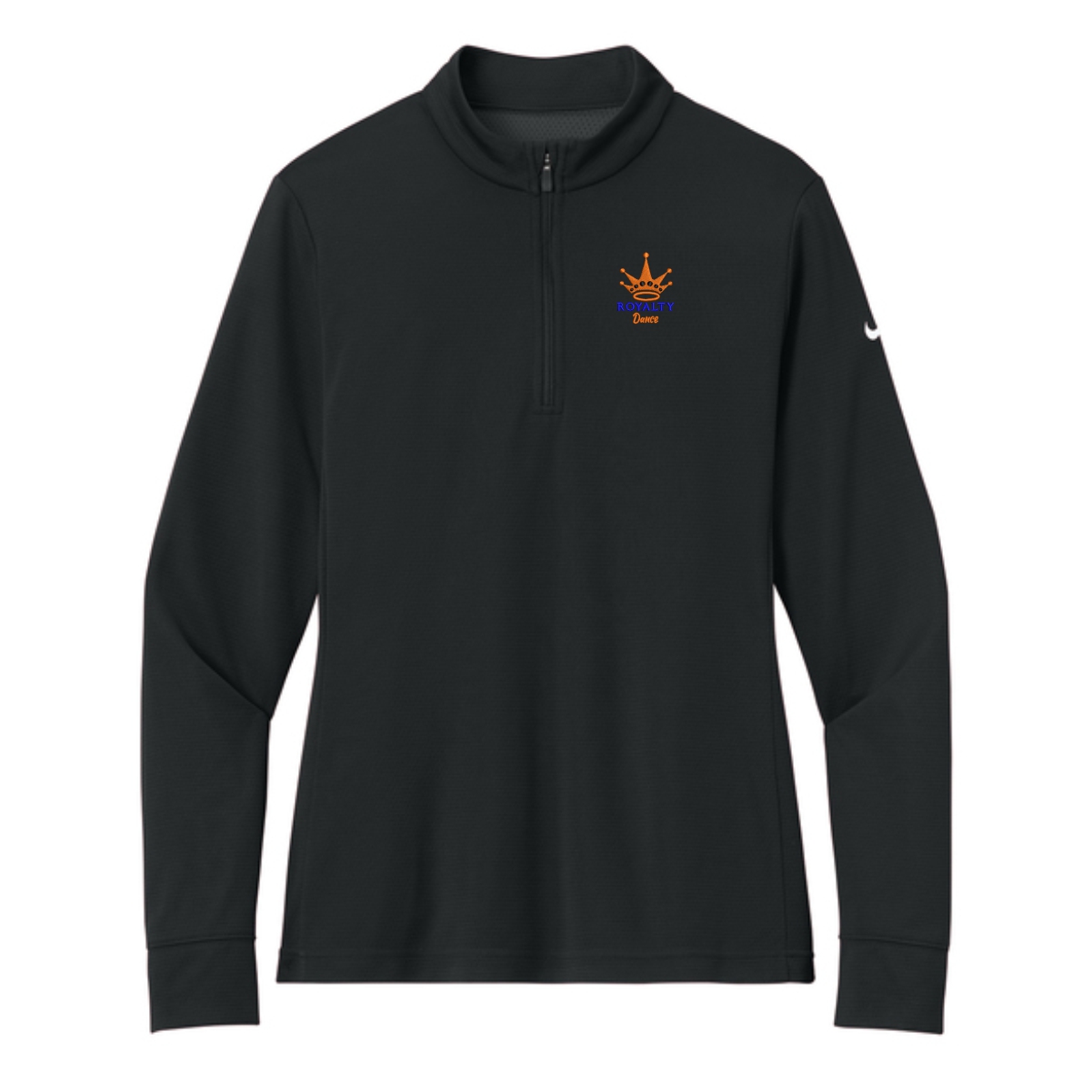 Royalty Gymnastics Ladies Nike 1/2-Zip Cover-Up - Image 2