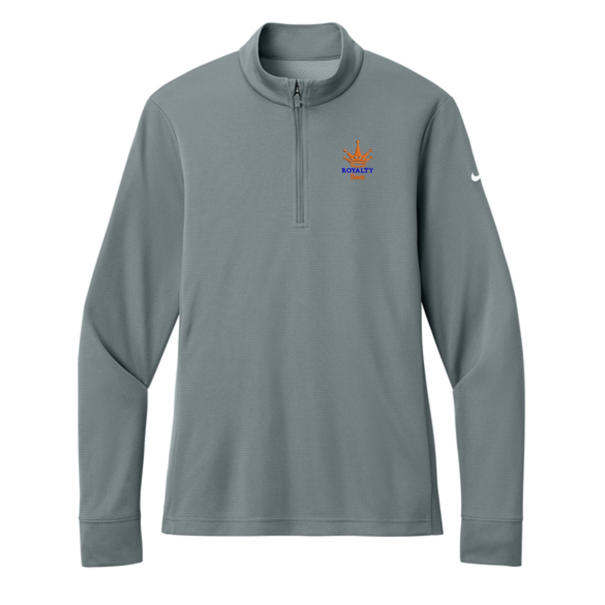 Royalty Gymnastics Ladies Nike 1/2-Zip Cover-Up - Image 3