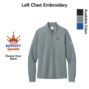 Royalty Gymnastics Nike 1/2-Zip Cover-Up