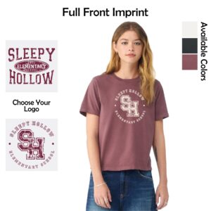 Sleepy Hollow Elementary Ladies BELLA + CANVAS Garment-Dyed Tee