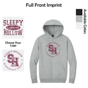 Sleepy Hollow Elementary Adult District Heavyweight Fleece Hoodie (Oversized fit)