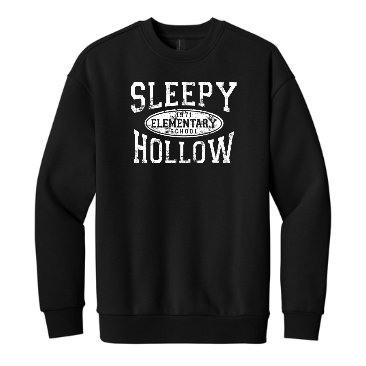 Sleepy Hollow Elementary Adult District Heavyweight Fleece Crew (Oversized fit) - Image 2