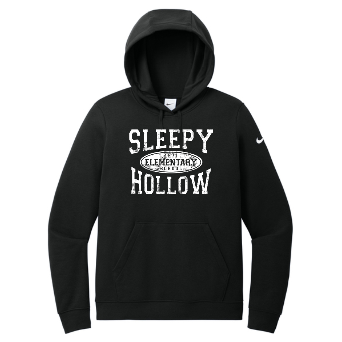 Sleepy Hollow Elementary Ladies Nike Pullover Hoodie - Image 2