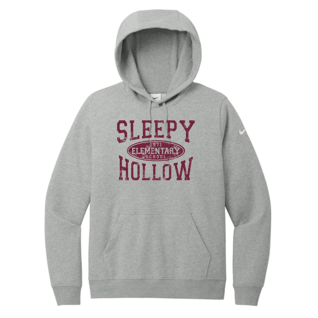 Sleepy Hollow Elementary Ladies Nike Pullover Hoodie - Image 4