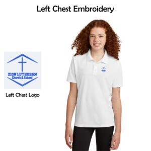 03 Zion Spiritwear Youth Micropique Polo